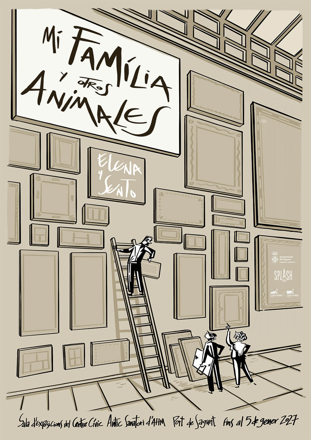 Póster de MI FAMILIA Y OTROS ANIMALES
