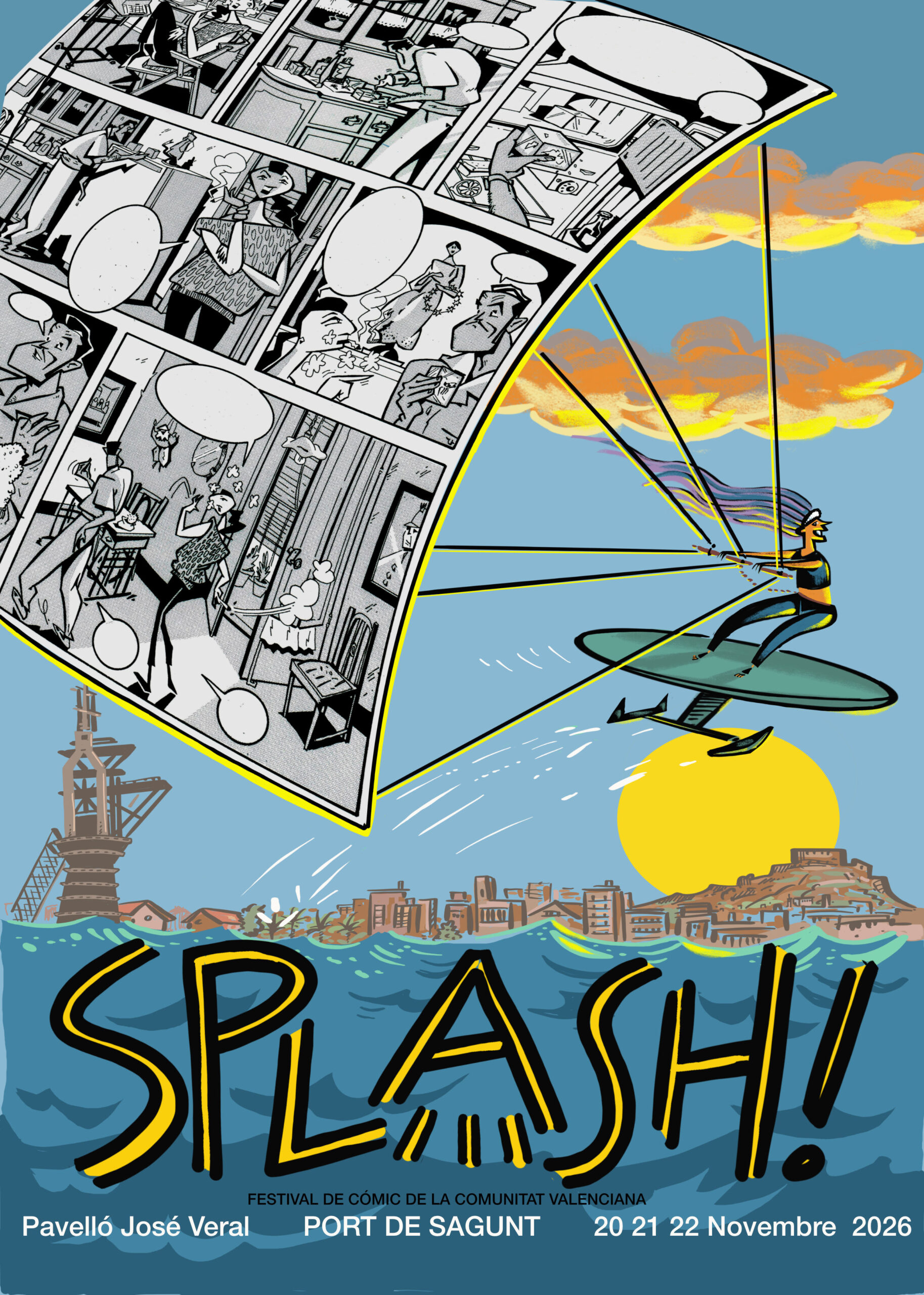 Póster Splash Sagunt